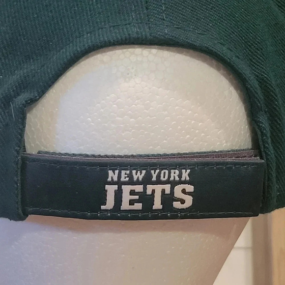 Reebok NFL Team Apparel New York Jets Adjustable Hat Cap Green - Picture 4 of 11